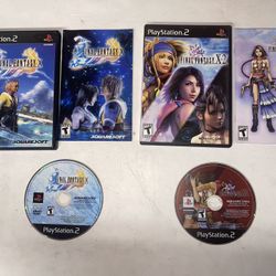 Final Fantasy X  and  X-2 Bundle PS2 PlayStation Lot
