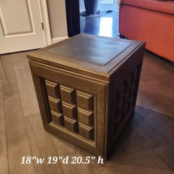 $25 Each For Any Small Table Side Table Wood Table Metal Frame Cloth Drawer Rack