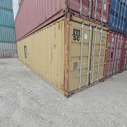 40ft Wind & Water Tight Shipping Containers For Sale 