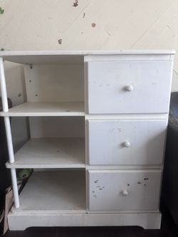 Wood 3 Drawer Desk