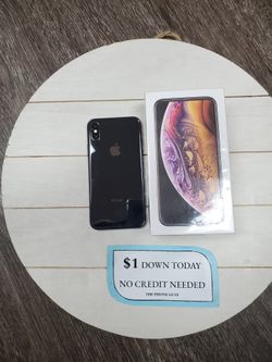 Apple IPhone Xs - 90 Days Warranty - Payment Plan Available ONLY $5 DOWN