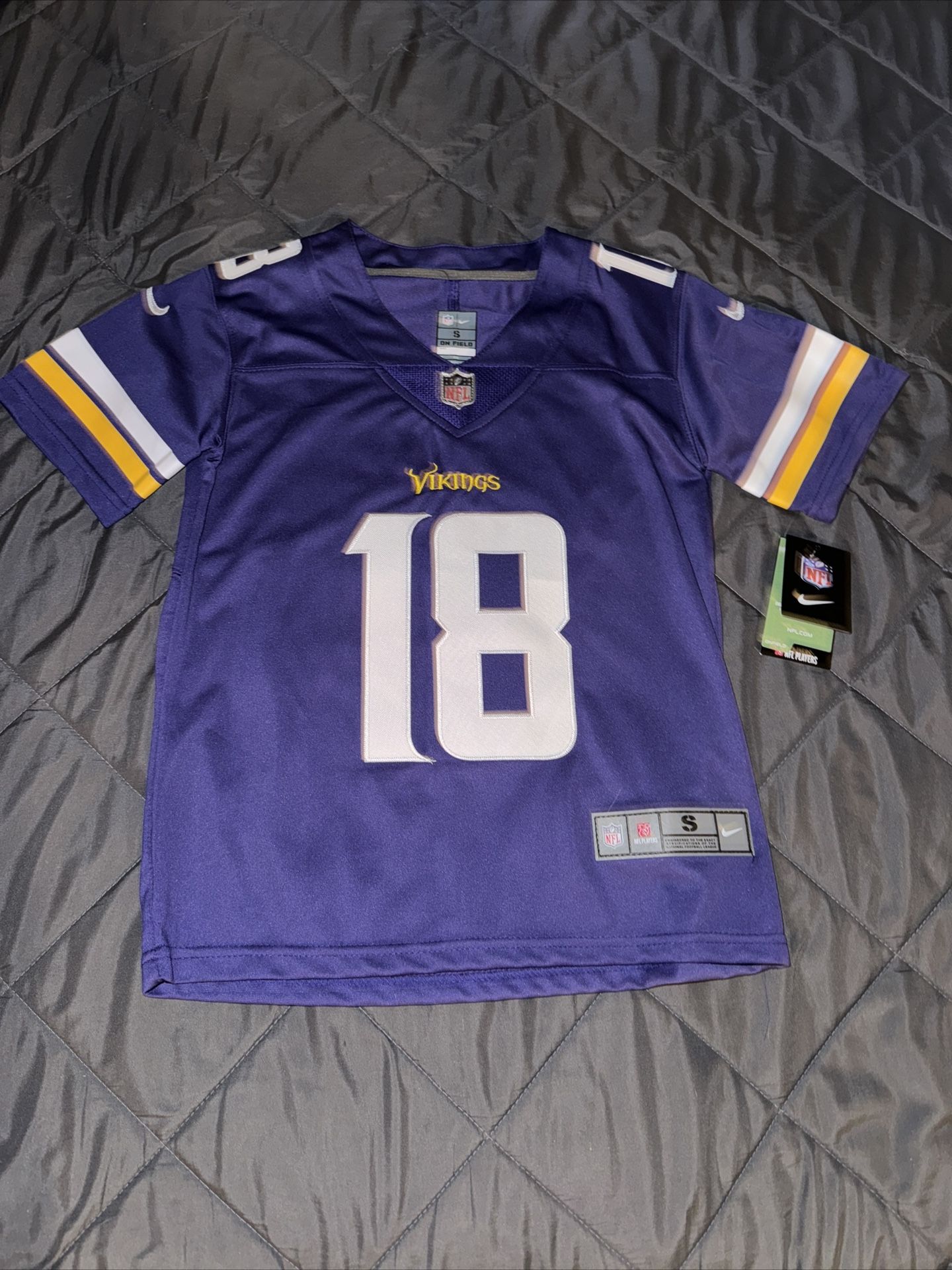 Nike Youth S Justin Jefferson Jersey - New With Tags