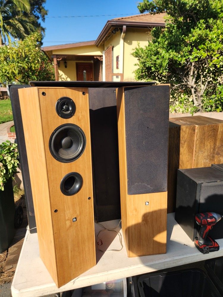 QUICK SALE! Audio Pro Stage 55 Floor Speakers - Awesome Sound, Great Price!