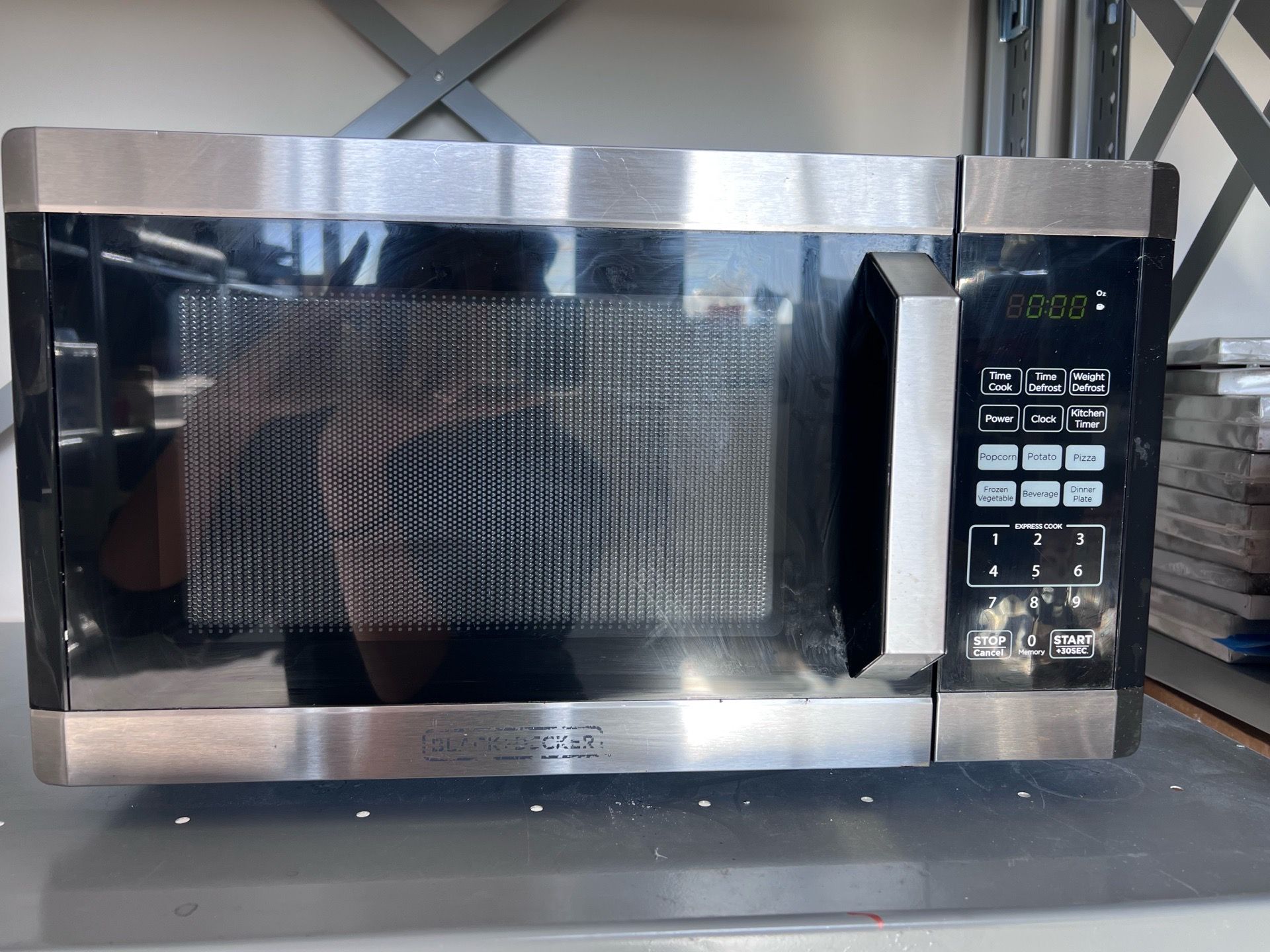 Black and decker microwave