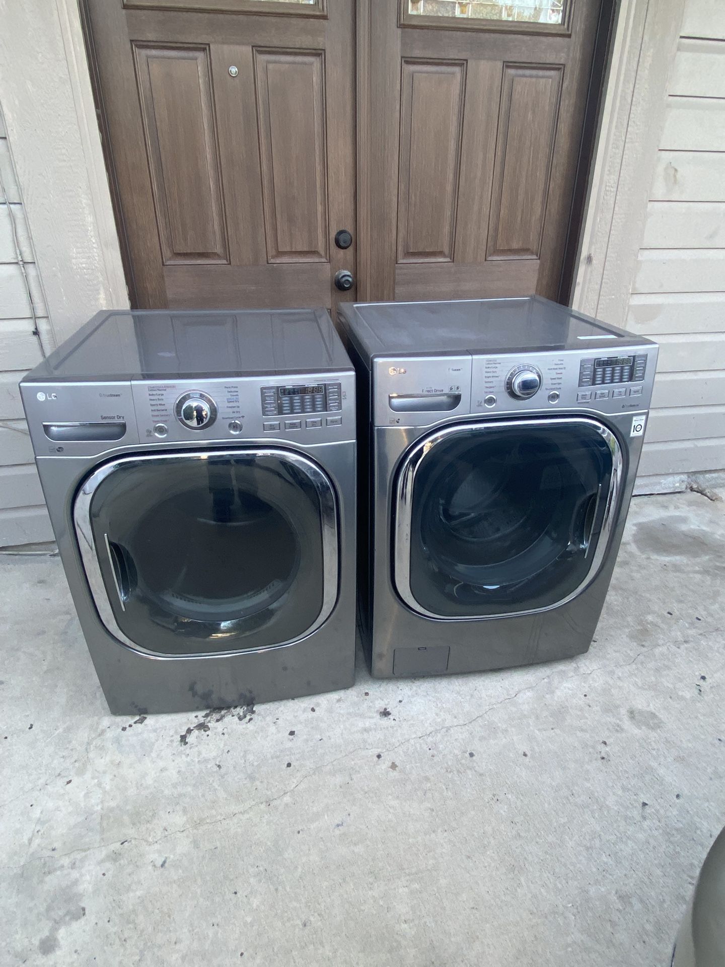 LG Washer Set