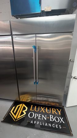 GE 48” Built-In Side-by-Side Refrigerator — OPEN BOX  🔥 PRICE TODAY: $5,999
