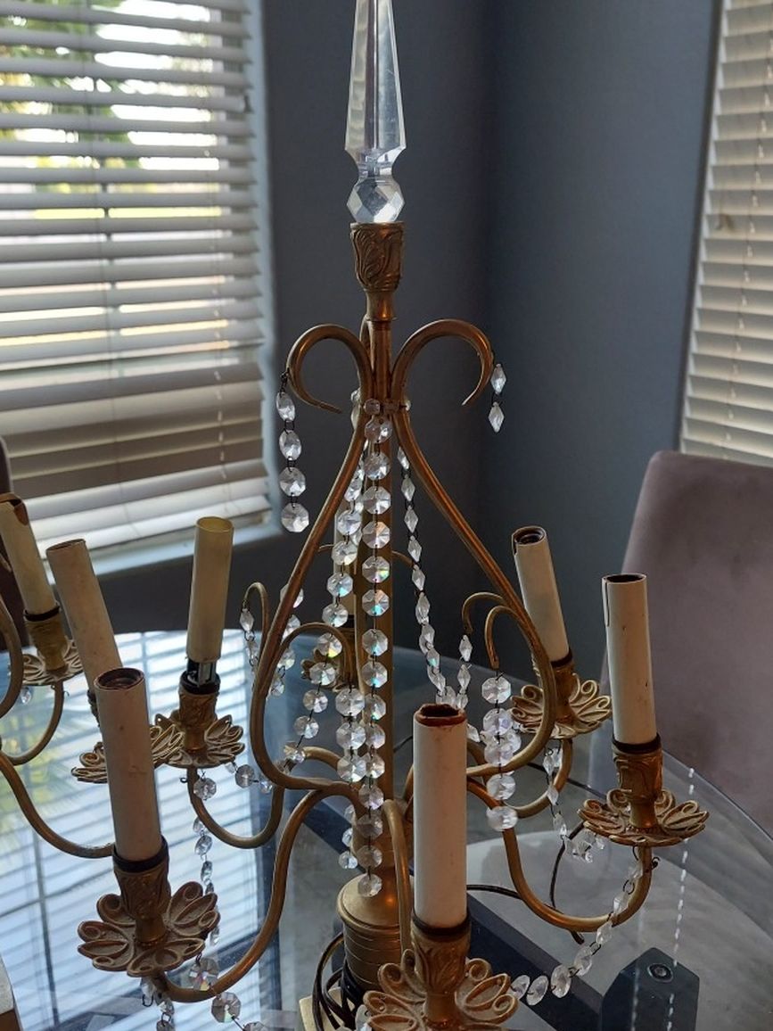 Authentic not Reproduction Crystal Candelabras