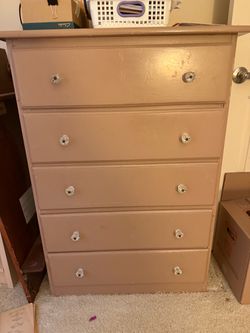 Tall painted dresser from the 50’s