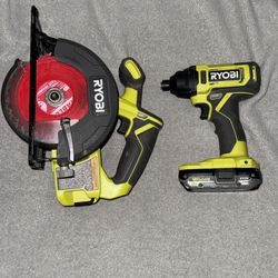 Cordless Drill And Circular Saw 