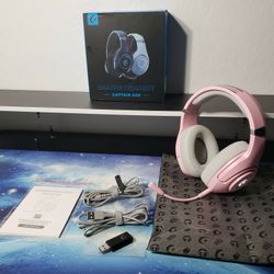 New Wireless Gaming Headset for PS5, 2.4GHz Gaming Headphones Wireless W/ Noise Canceling Microphone for PS5, PS4, Fortnite & Call of Duty/FPS Gamers,