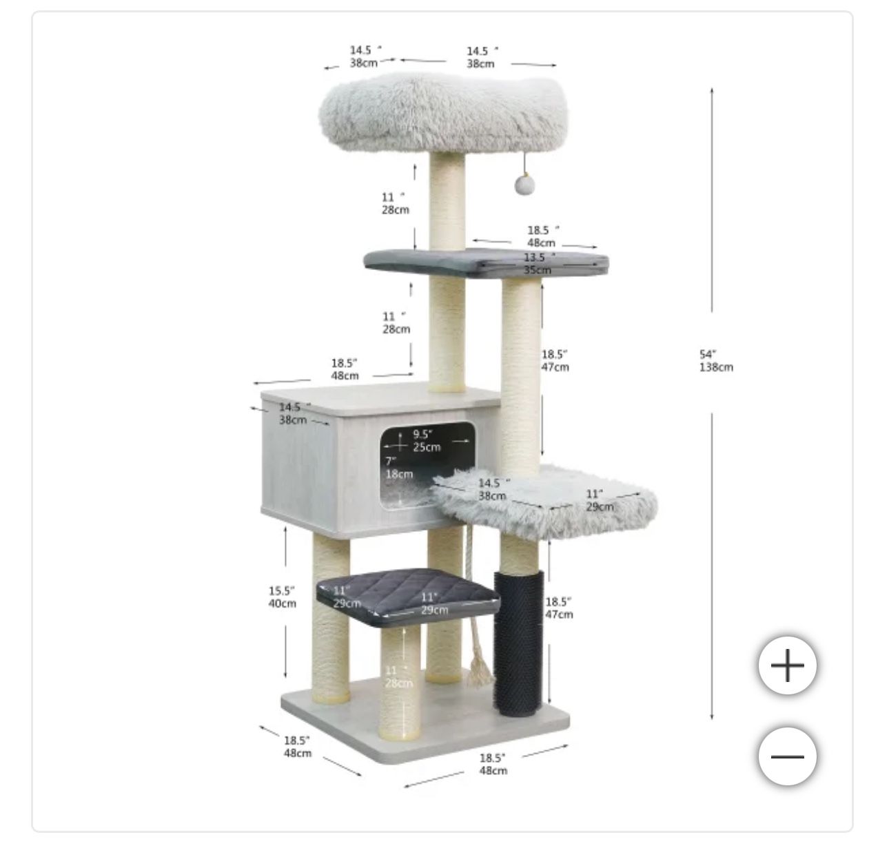 Cat tree $120.00