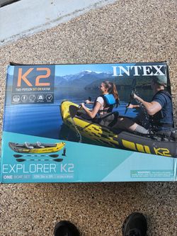 Index k2 two person inflatable kayak