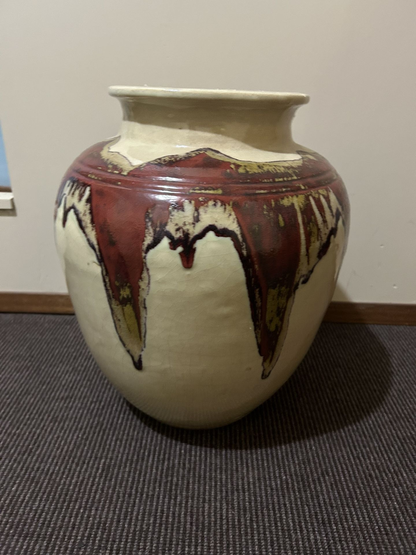 Large Glazed Pottery