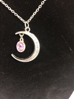 To the moon and back necklace