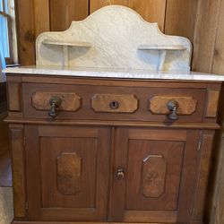 Antique Marble wash stand