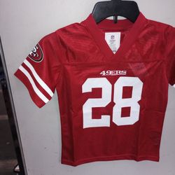New Kids 4/5 Xsmall San Francisco 49ers Jersey 