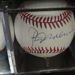 Rod carew signed baseball