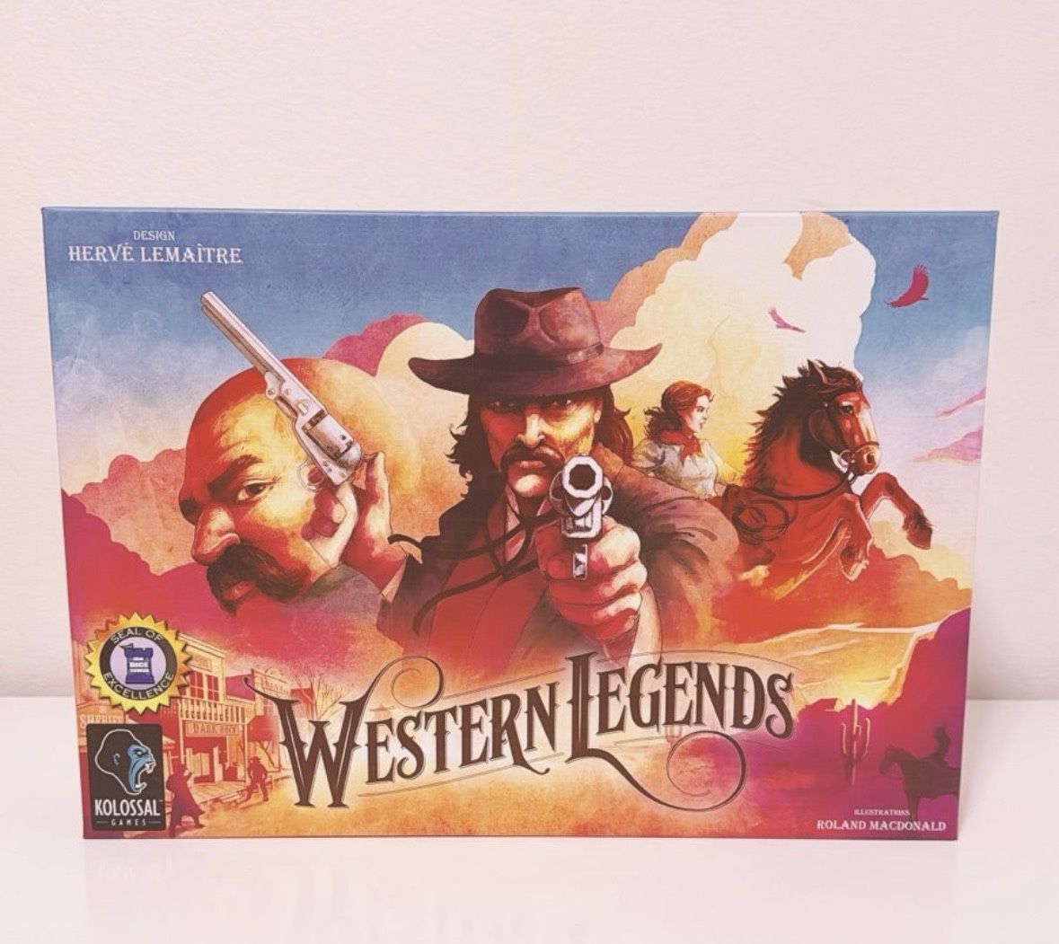 Western legends board game 