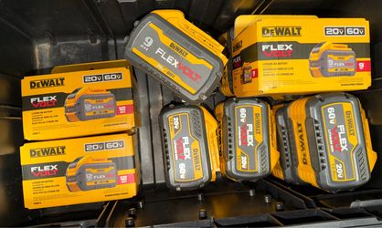 Dewalt flex volt batteries