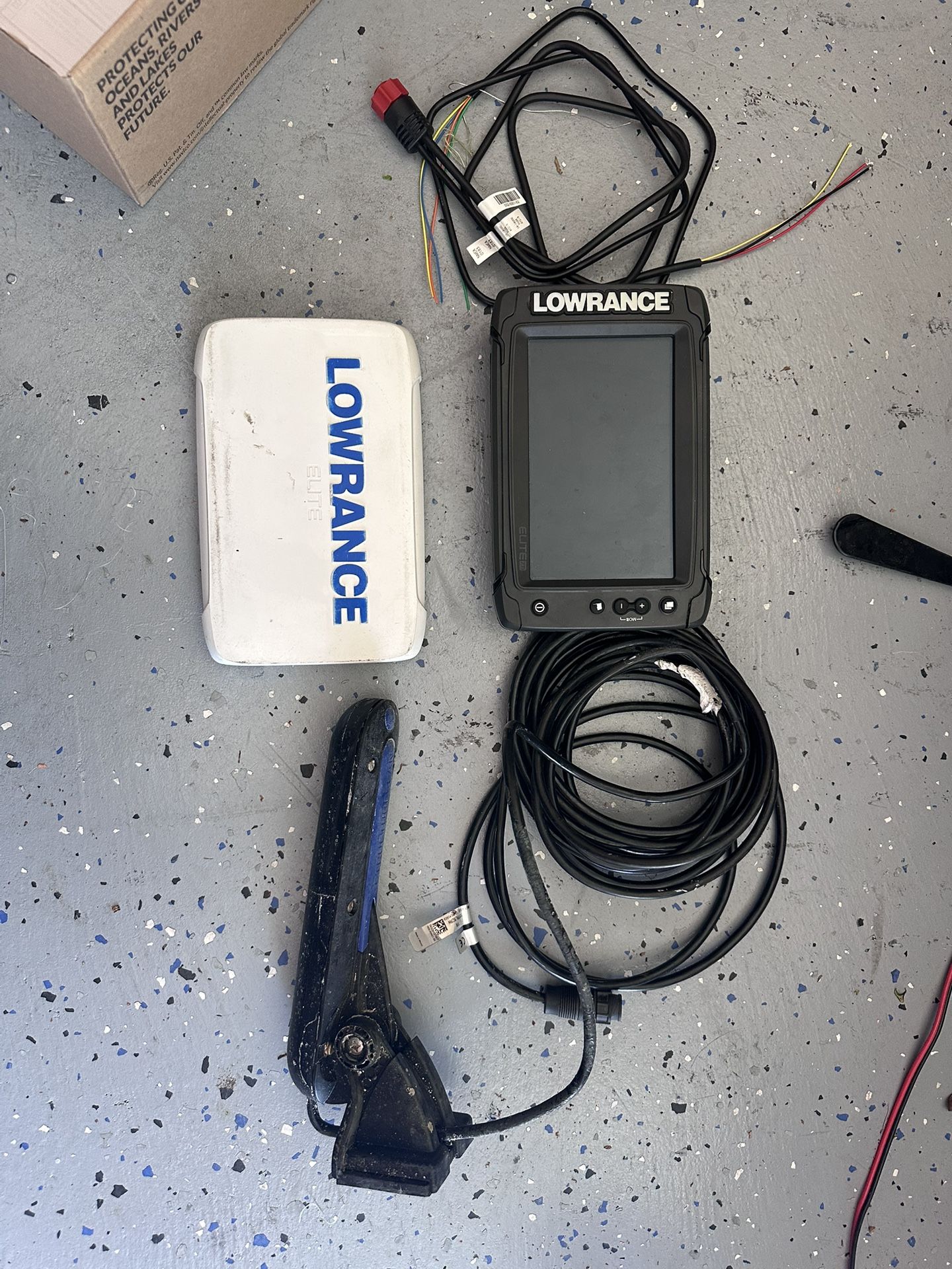 Lowrance Elite 7ti & Standard horizon Gx1300 VHF