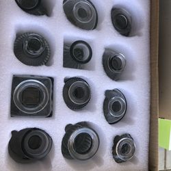 12 Clear Vases Centerpiece 