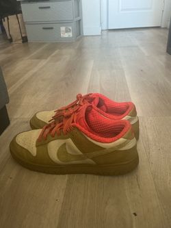 Nike Dunk low brozine sesame picante red size 12