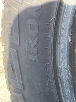 Ironman All Country 275-60-20 2 used tires