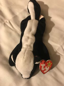 Ty beanie baby skunk stinky