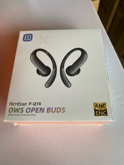 Bluetooth Headphones Wireless Earbuds Bluetooth 6.0 Headphone, Sport Bluetooth Earbuds Stereo Deep Bass Over Ear Bud with Earhooks, IP5 Waterproof Ear