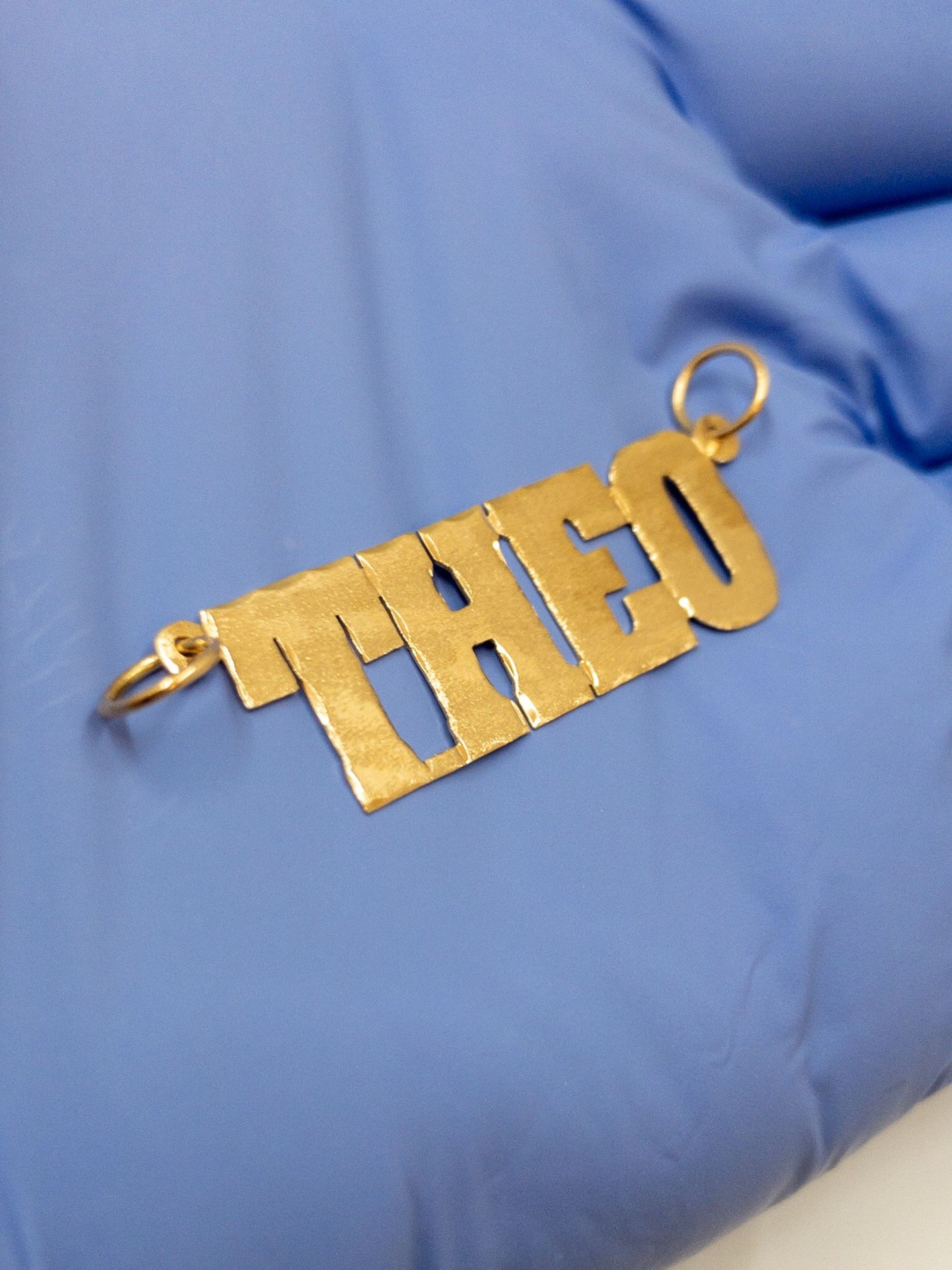 10k Gold Nameplate Theo