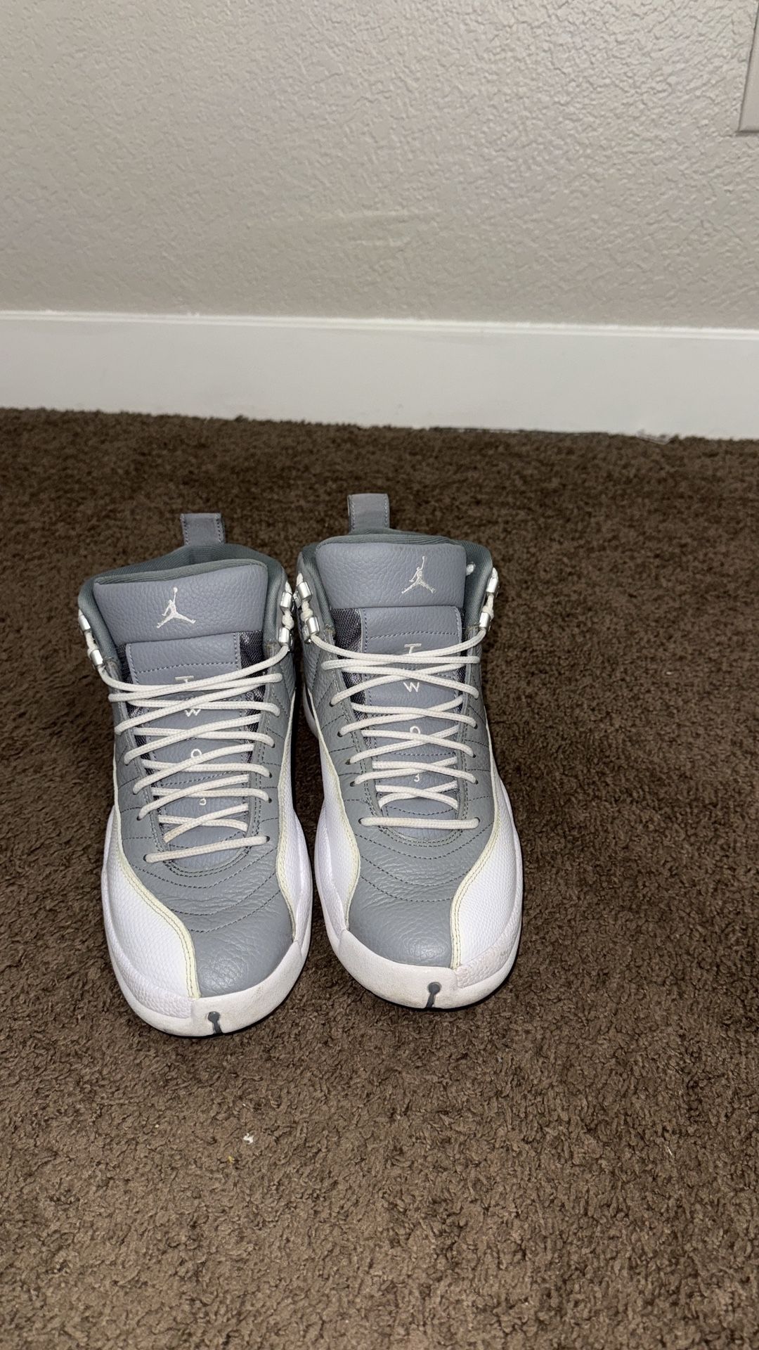 Gray with white Size 10.5