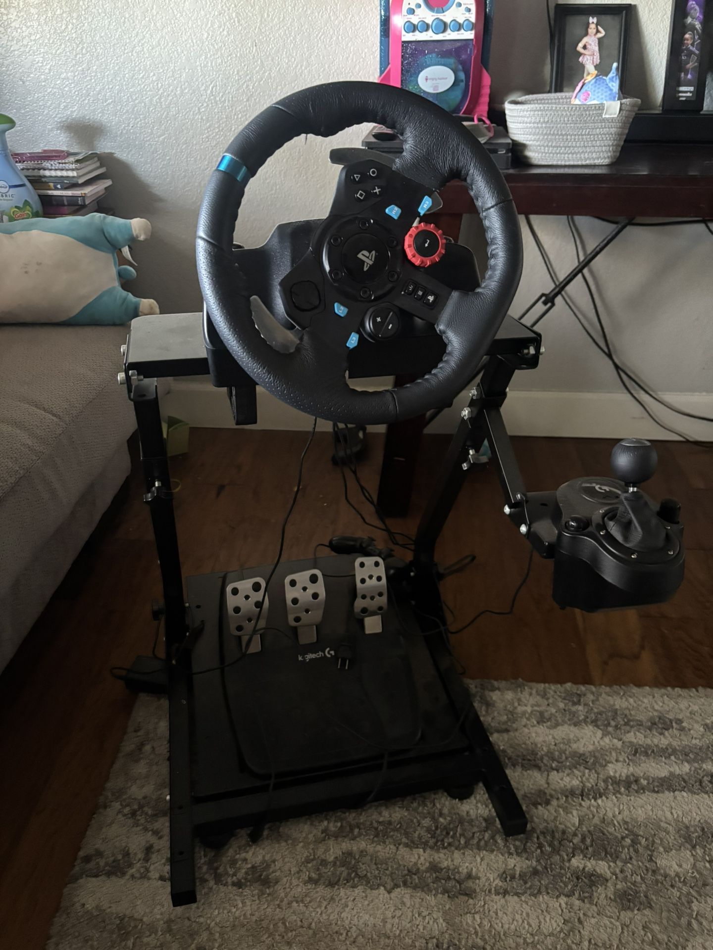 logitech g29 gaming Wheel PlayStation And Stand