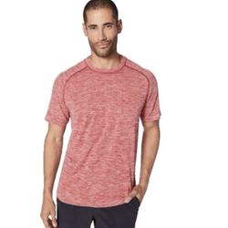 Lululemon t-Shirt Mens Medium Red Burgundy Metal Vent Tech Size M