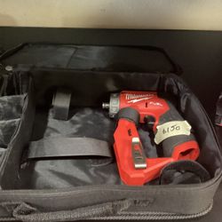 Milwaukee M12 FUEL 12V Lithium-Ion Brushless Cordless 4-in-1 Installation 3/8 in. Drill Driver with 4 Tool Head (Tool-Only) $150