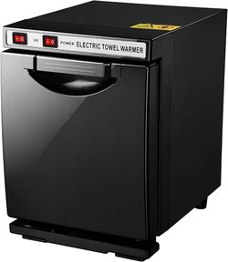 BLACK TOWEL WARMER