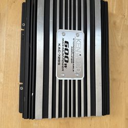Classic Kenwood Amplifier 600W 2 Channel KAC-729S