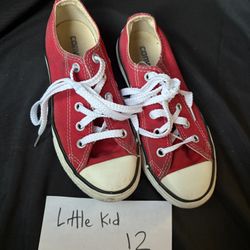 Kids Converse Shoes Size 12 