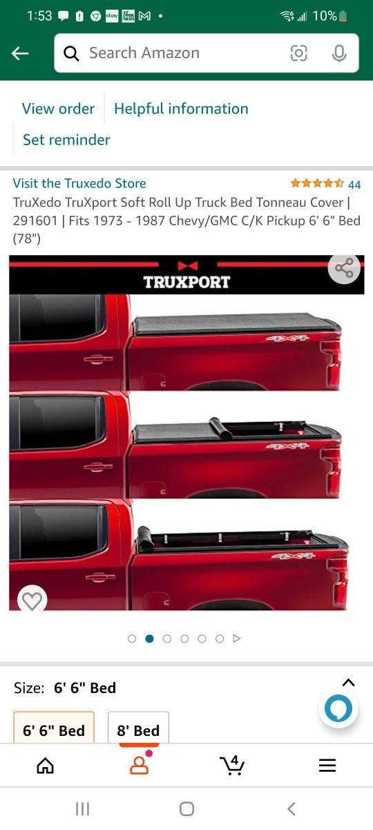 Squarebody Chevy Tonneau Cover
