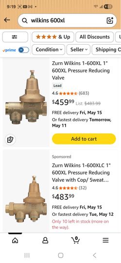 Pressure reducing valve