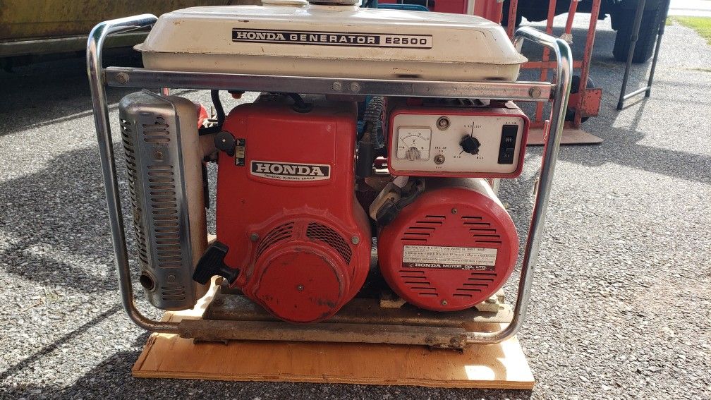 Honda 1978 E2500 Generator 