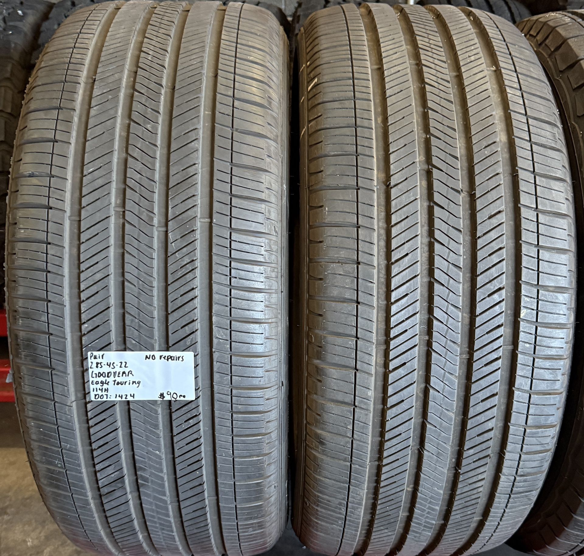285 45 22 Goodyear