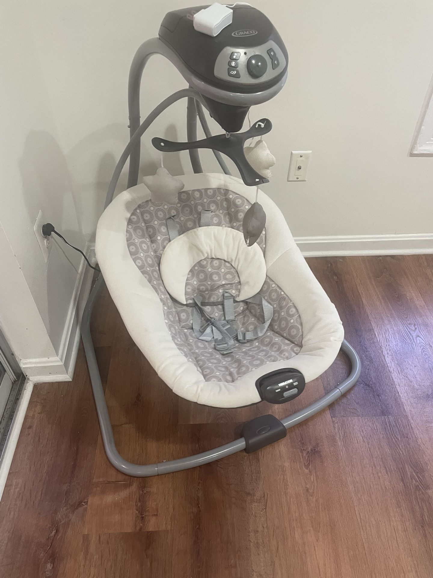 Graco Simple sweaty baby