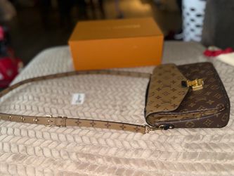 AUTHENTIC LOUIS VUITTON POCHETTE METÍS REVERSE MONOGRAM