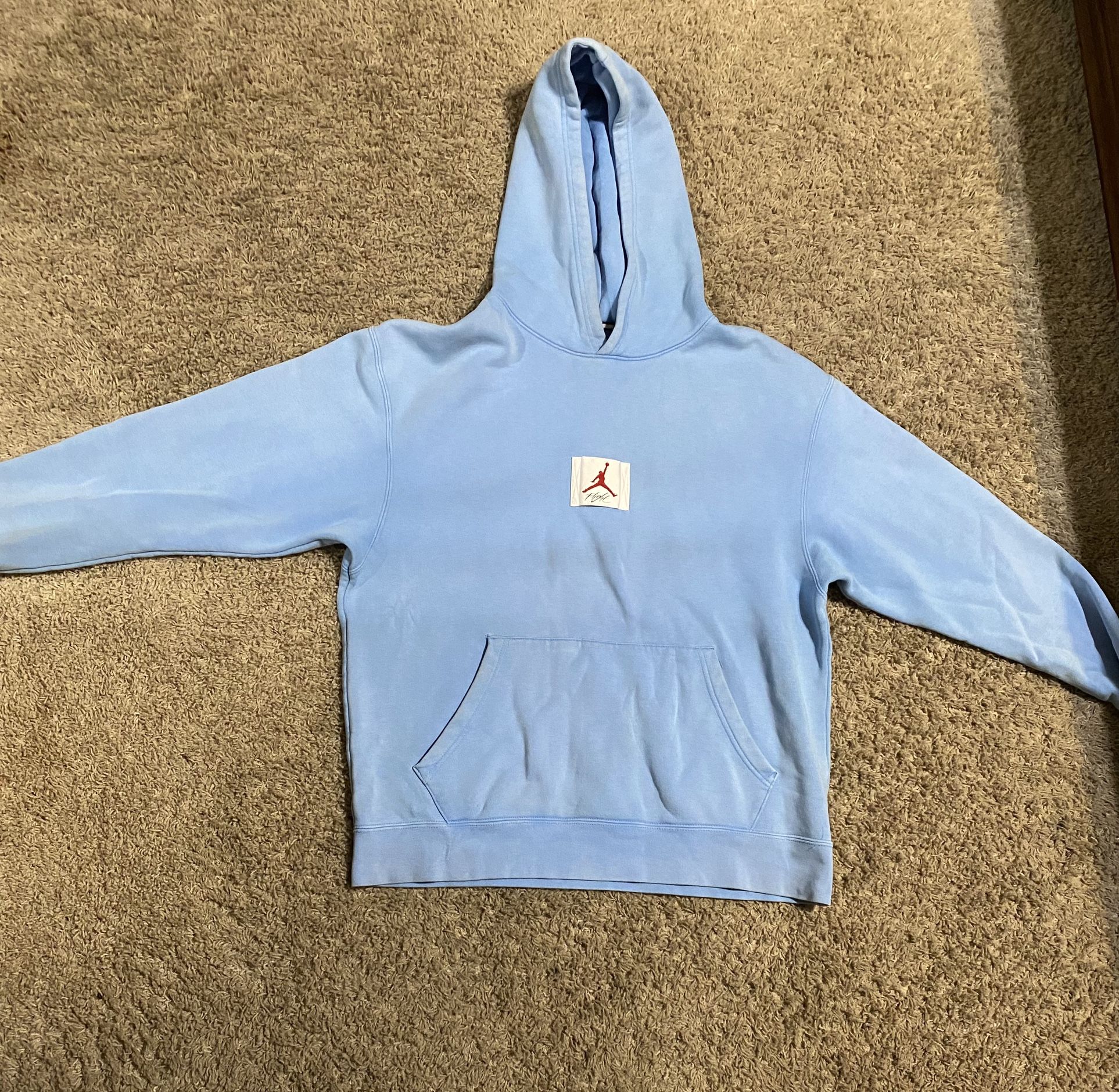 Jordan X Flight University Blue Hoodie.