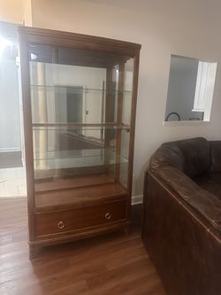 Wooden  china cabinet