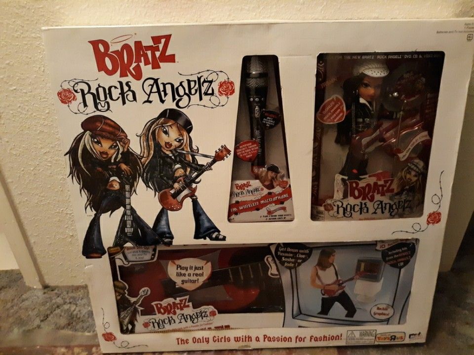 BRAND NEW Bratz doll with Mic AND Guitar!