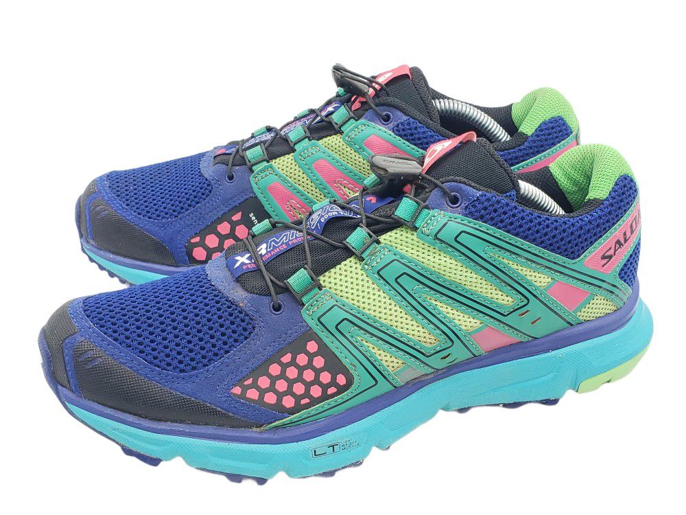 ballade Overlevelse moronic Salomon XR Mission 1 Women's Trail Running Hiking Shoes Blue/Green 369533  Size 9 for Sale in Hayward, CA - OfferUp