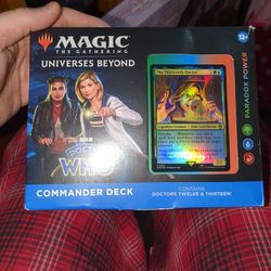 Universes Beyond Dr. Who Commander Deck
