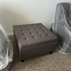 Large Ottoman (Gray)