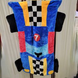 RACECAR Sleeping Bag - Kid's Size - Excellent Condition 